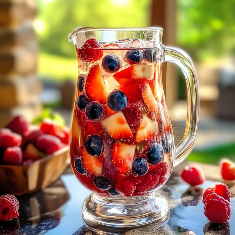 Refreshing Summer Berry Sangria Recipe