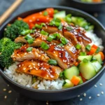 Teriyaki Chicken Rice Bowl (amazing Recipe)