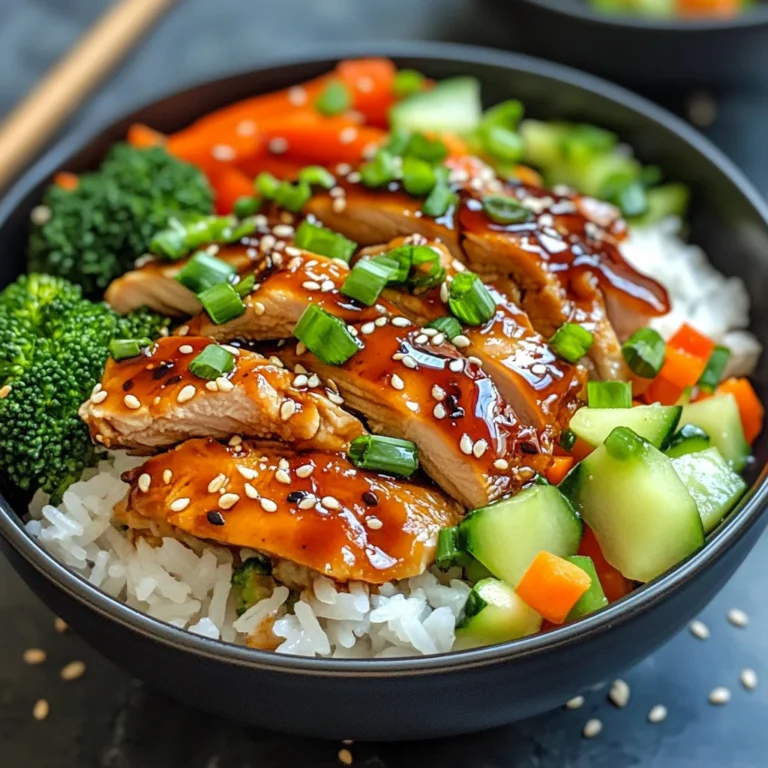 Teriyaki Chicken Rice Bowl (amazing Recipe)